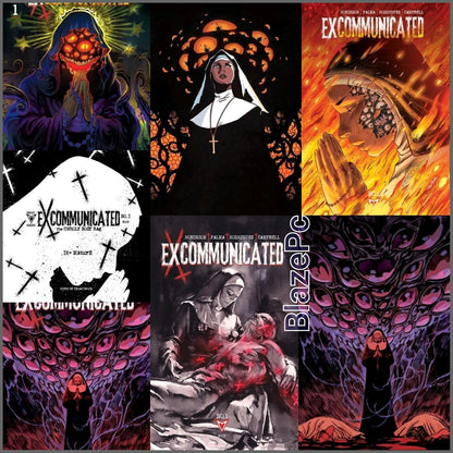 Excommunicated #1 Cover A C Variant Set 1:10 20 30 40 Options Vault Presale 5/6