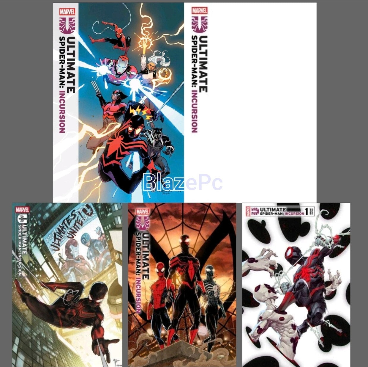 Ultimate Spider-Man Incursion #1 A B C D E Variant Set or 1:25 Options Marvel NM