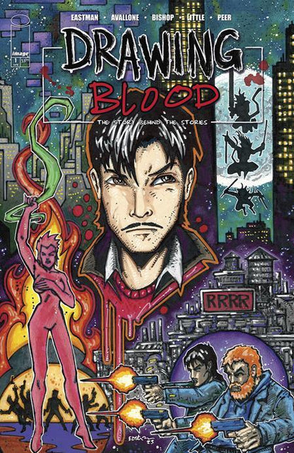 Drawing Blood #1 Cover A B C Variant Set Options Eastman Image Comics 2024 NM