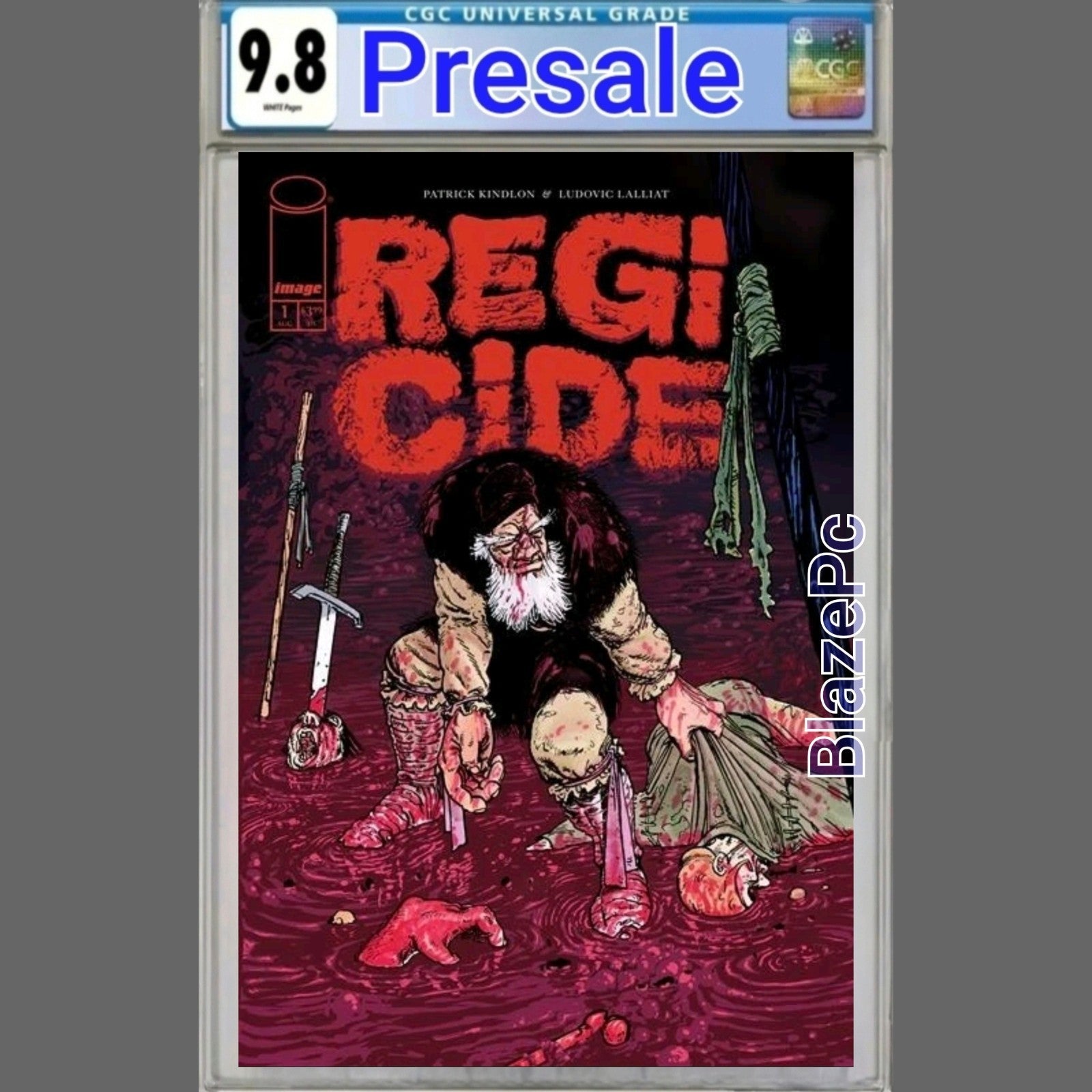 Regicide #1 CGC 9.8 Ludovic Lalliat Cover A 1st Print Image Comics 2026 PRESALE