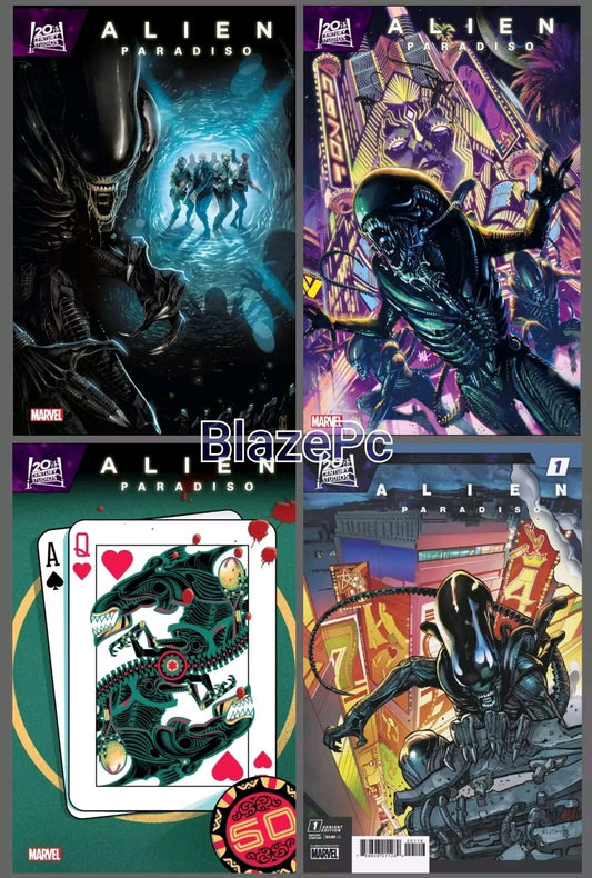 Alien Paradiso #1 Cover A B C Variant Set or 1:25 Options Romulus Marvel 2024 NM