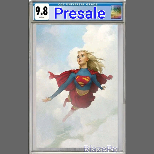 Supergirl #1 CGC 9.8 Joshua Middleton Card Stock Cover D Variant DC 2025 PRESALE