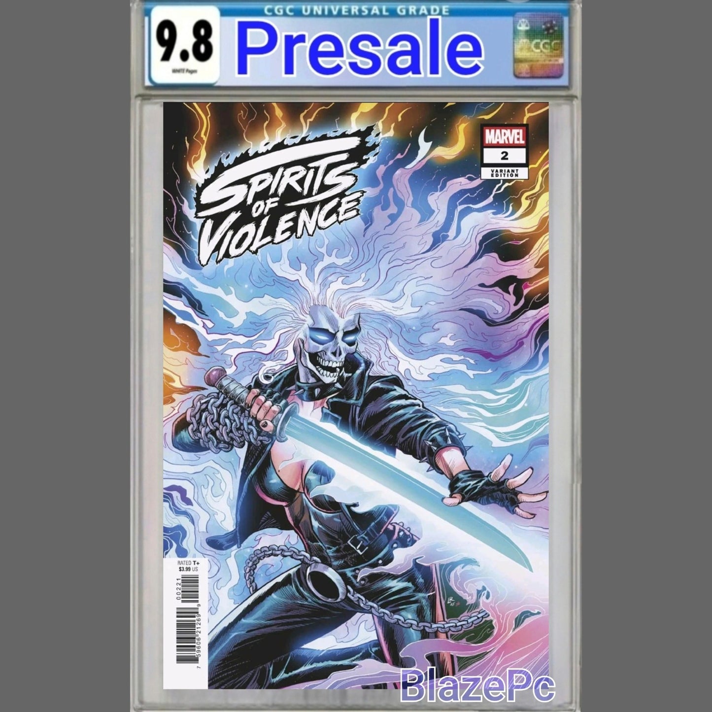 Spirits of Violence #2 CGC 9.8 Luke Ross Variant Marvel 2025 PRESALE