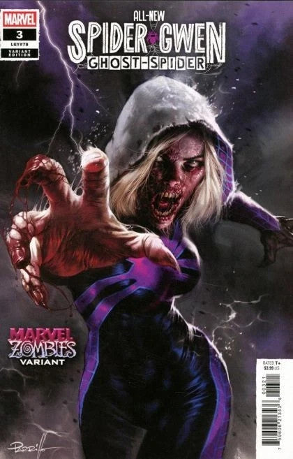 All-New Spider-Gwen: Ghost Spider #3 Lucio Parrillo Marvel Zombies Variant NM