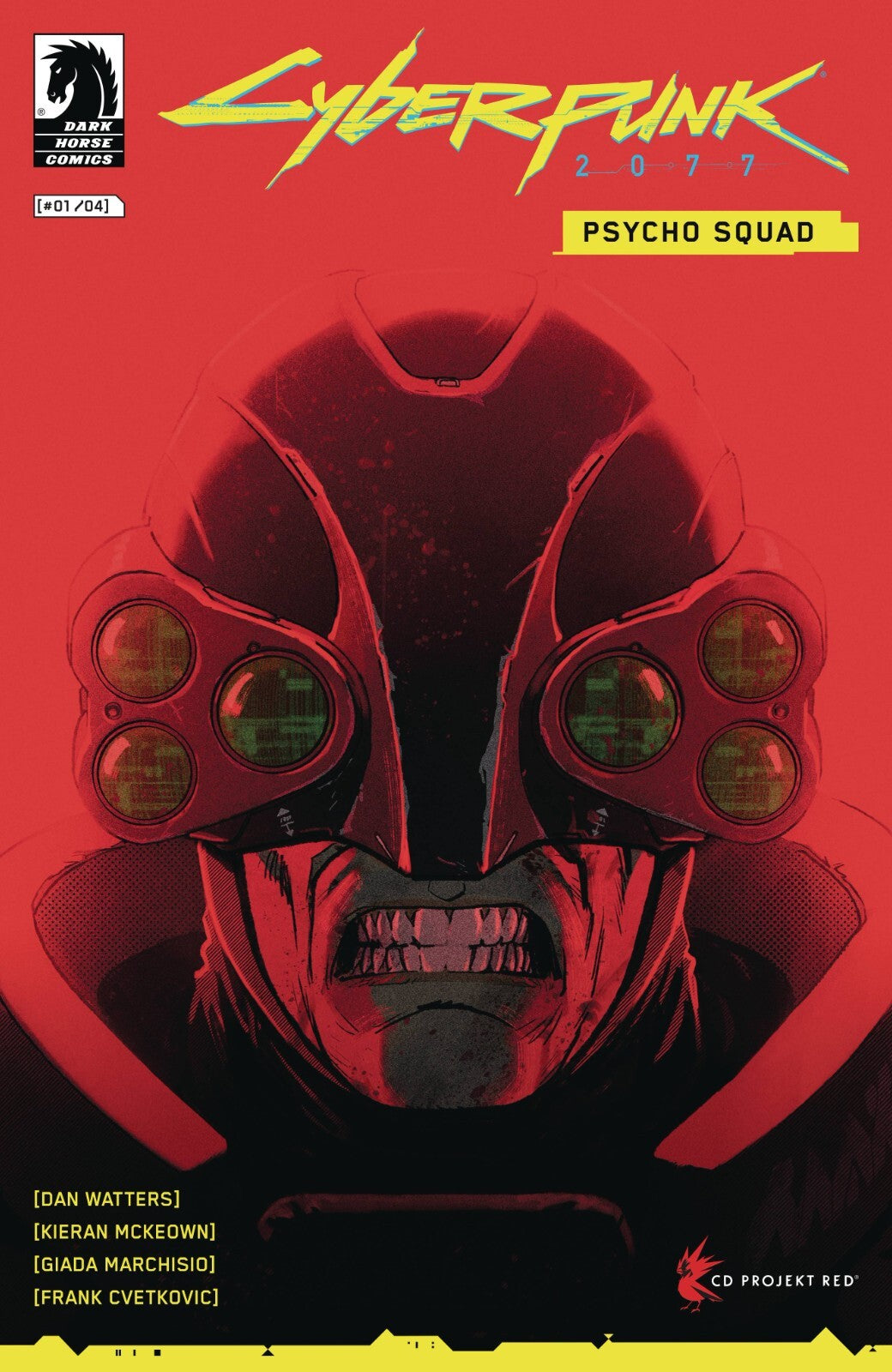 Cyberpunk 2077 Psycho Squad #1 Cover A B C D Variant Set Options 2025 NM