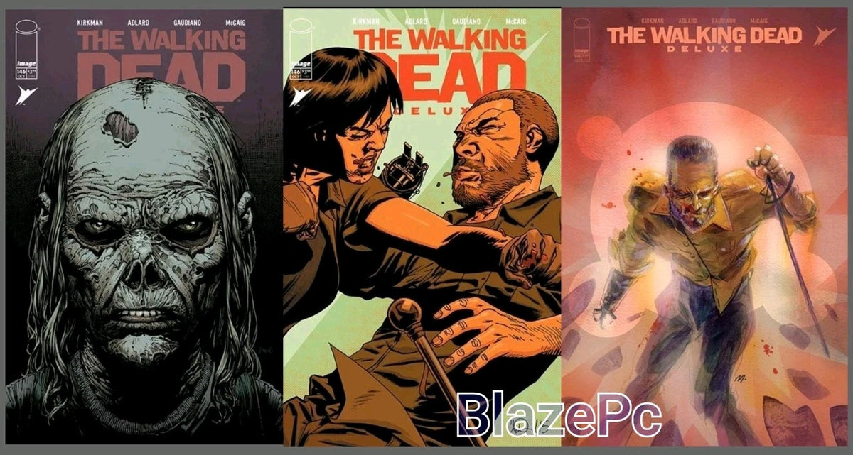 Walking Dead Deluxe #146 Cover A B C Variant Set Options 2026 Presale 10/7