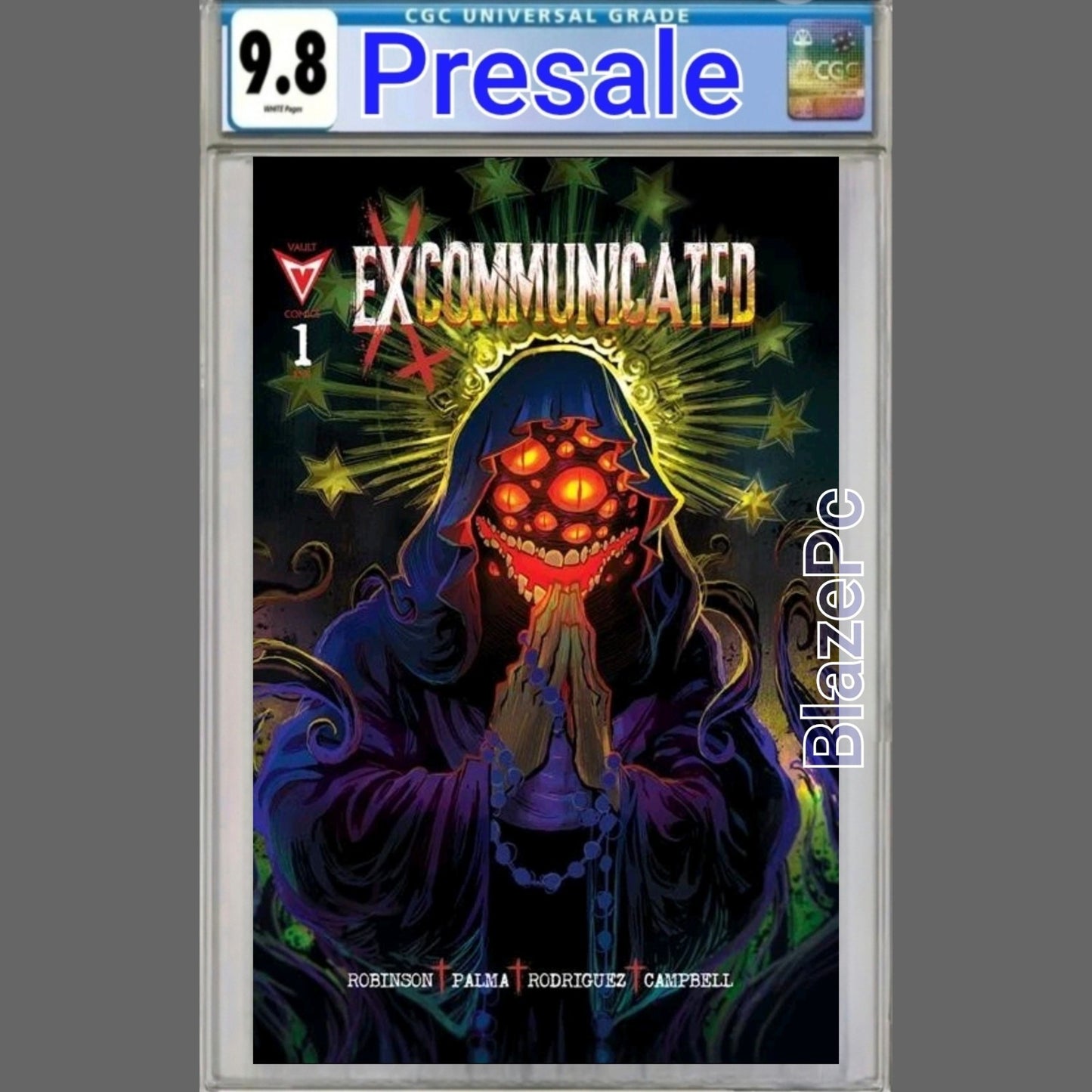 Excommunicated #1 CGC 9.8 Cover A Flaviano 1st Print Vault Comics 2026 PRESALE