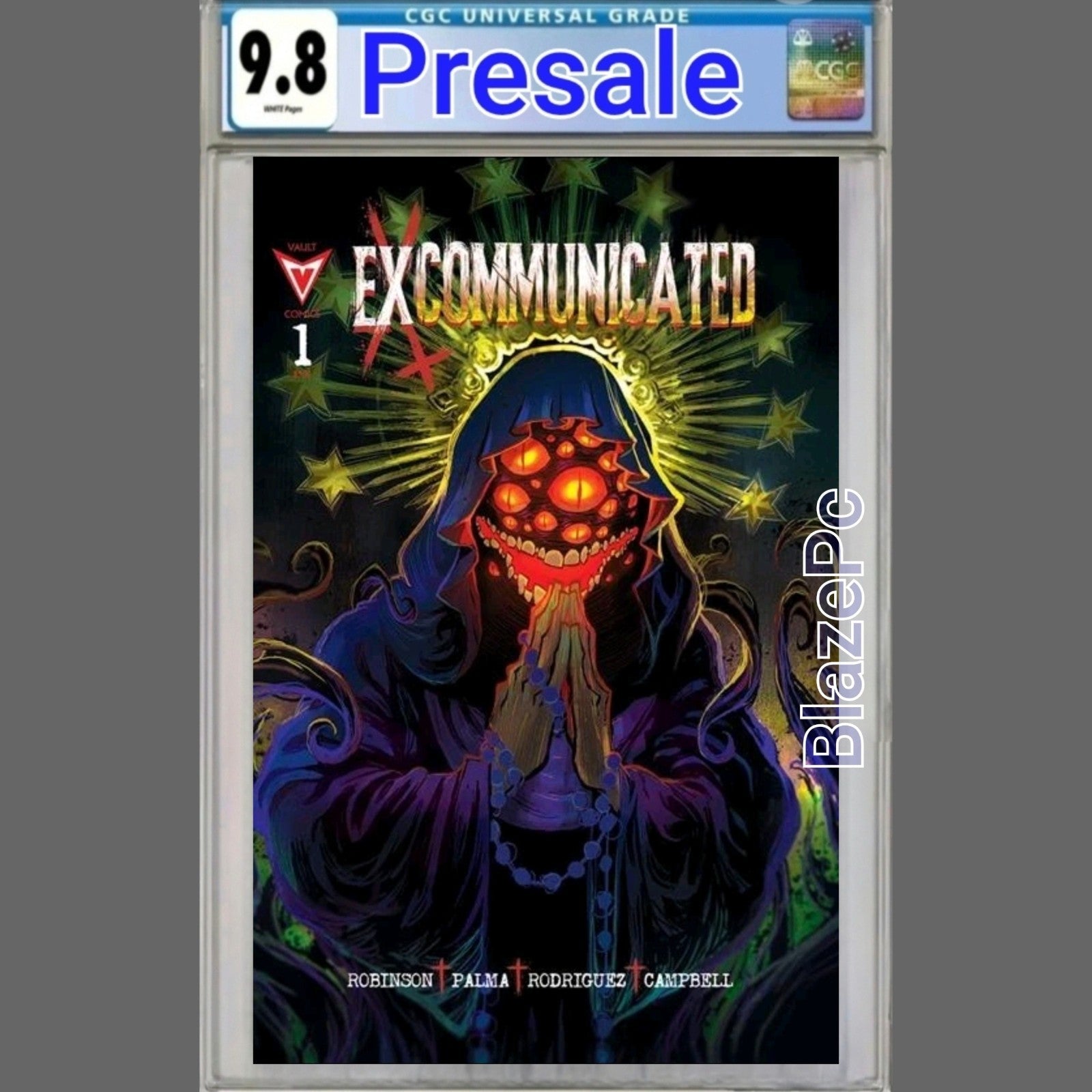Excommunicated #1 CGC 9.8 Cover A Flaviano 1st Print Vault Comics 2026 PRESALE