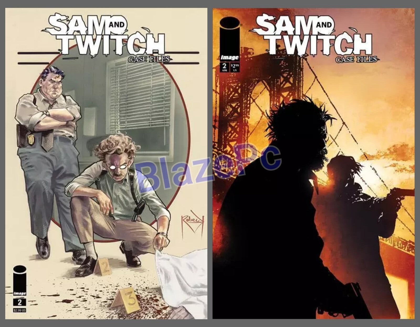 Sam and Twitch Case Files #2 Cover A B Variant Set Options Image Comics 2024 NM