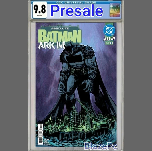 Absolute Batman Ark-M Special #1 CGC 9.8 Cover A Joshua Hixon 1st Print PRESALE