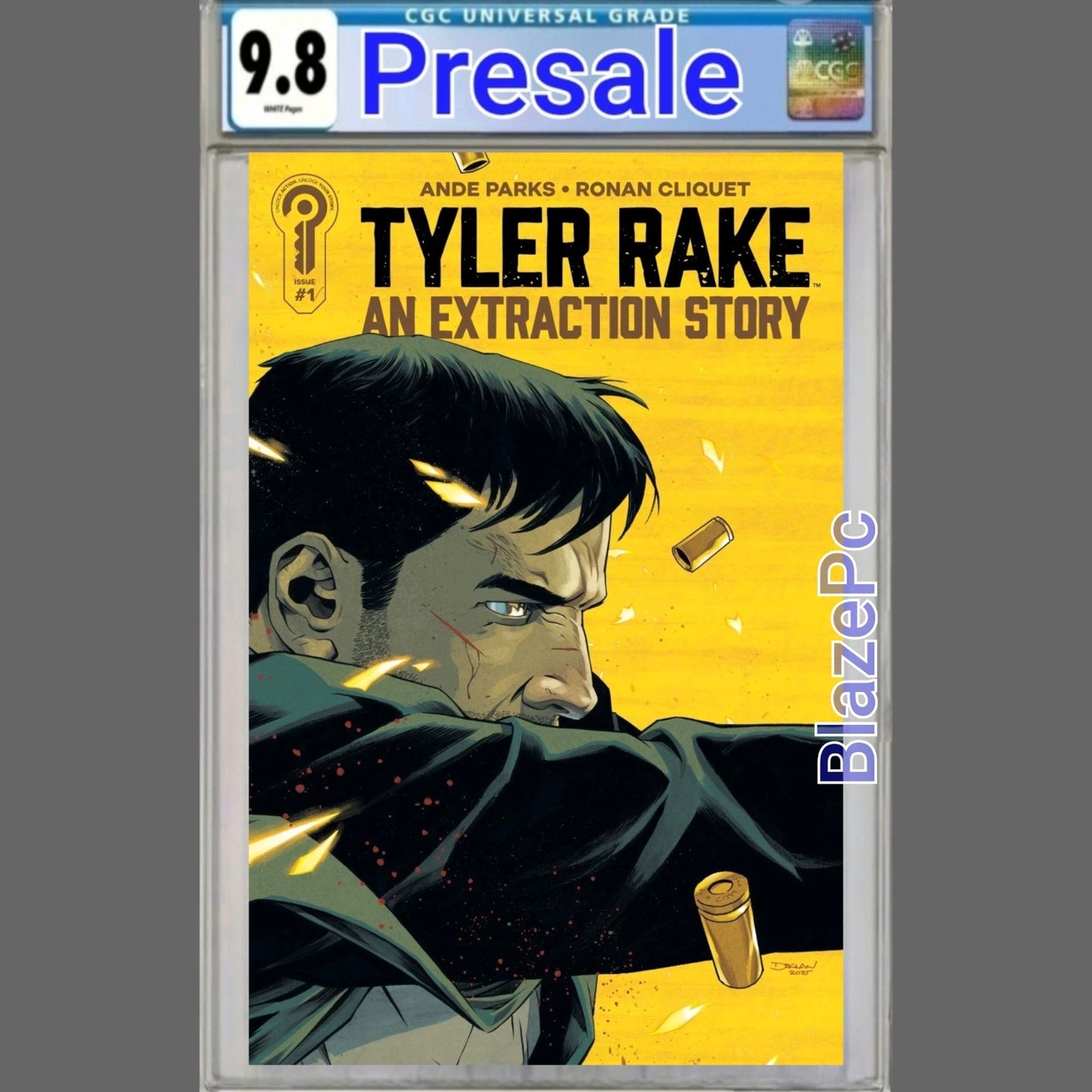 Tyler Rake An Extraction Story #1 CGC 9.8 Declan Shalvey Cover A 2026 PRESALE