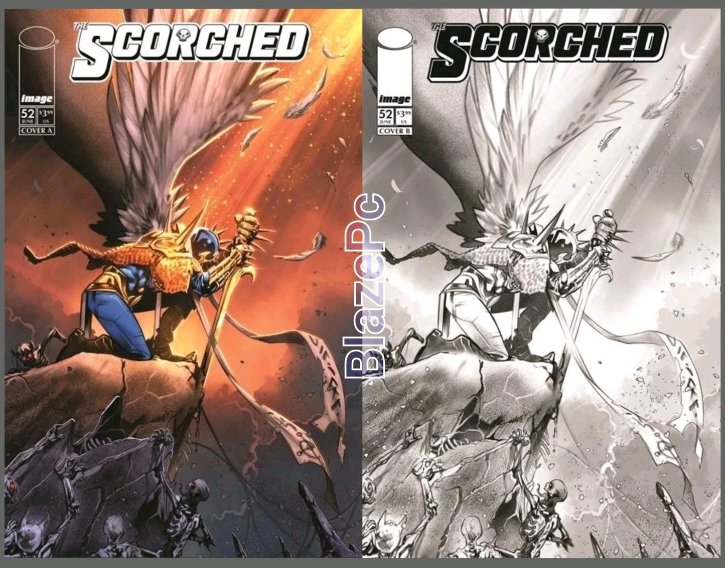 Spawn Scorched #52 Cover A B Variant Set Options Image Comics 2026 Presale 7/1