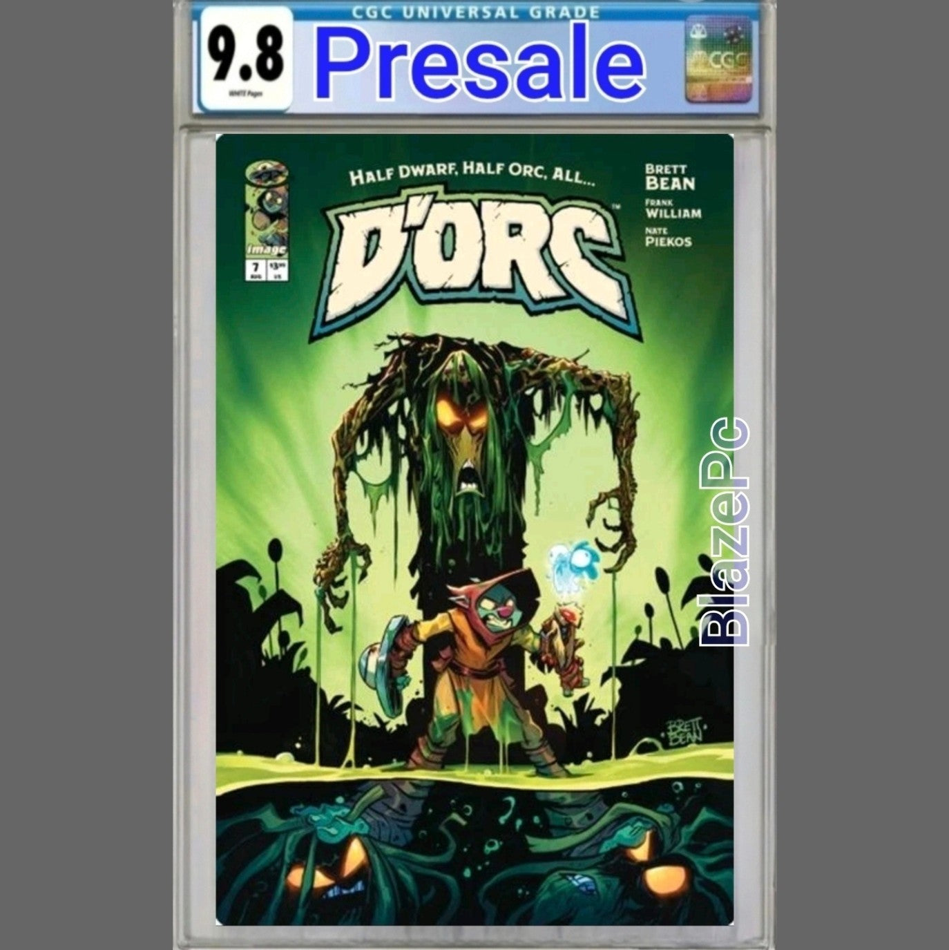 Dorc #7 CGC 9.8 Brett Bean Cover A 1st Print Image Comics 2026 PRESALE