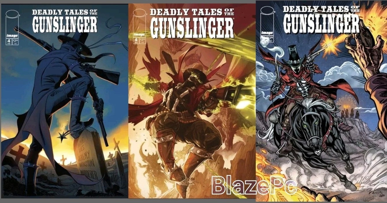 Deadly Tales of the Gunslinger Spawn #4 A B C Variant Set Options Image 2025 NM