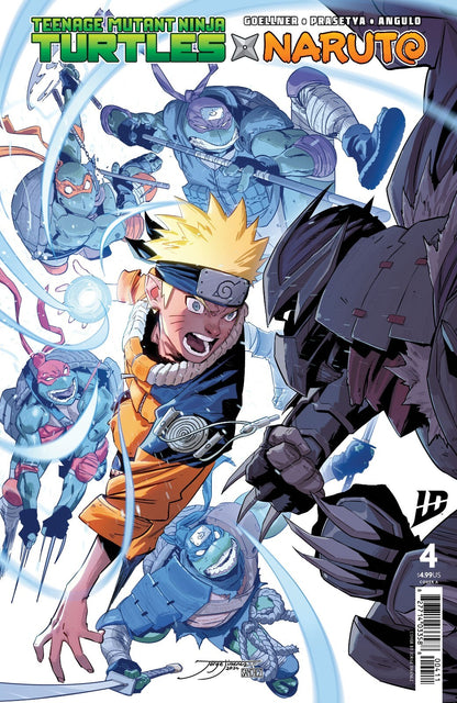 TMNT x Naruto #4 Cover A B C D Variant Set or 1:25 1:50 Options IDW NM