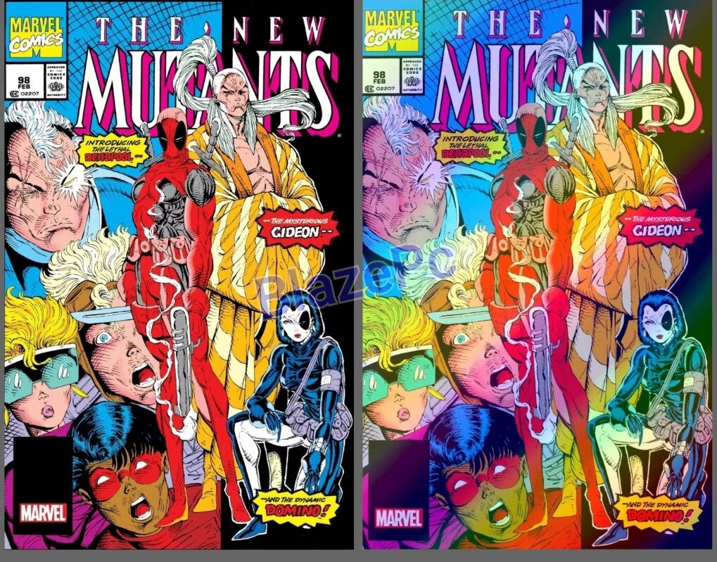 New Mutants #98 Facsimile A B FOIL Variant Set Options Deadpool Marvel 2024 NM