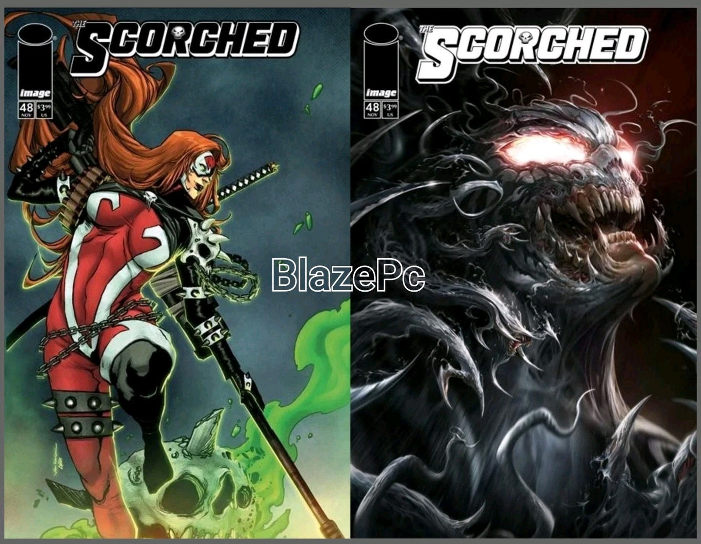Spawn Scorched #48 Cover A B Variant Set Options Image Comics 2026 Presale 2/4