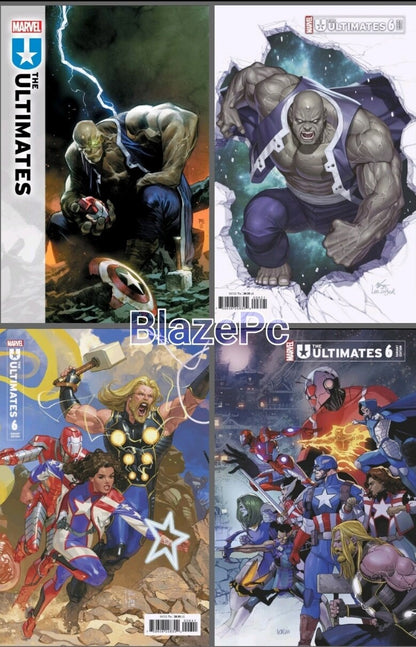 Ultimates #6 Cover A B C D Variant Set Options Marvel Comics 2024 NM