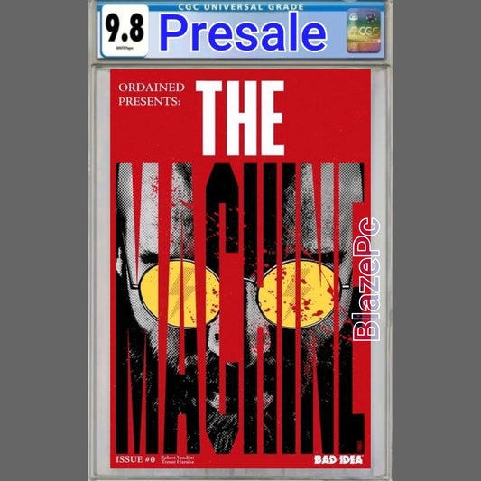 Ordained #0 The Machine CGC 9.8 Jorge Fornes Cover A Bad Idea 2026 PRESALE