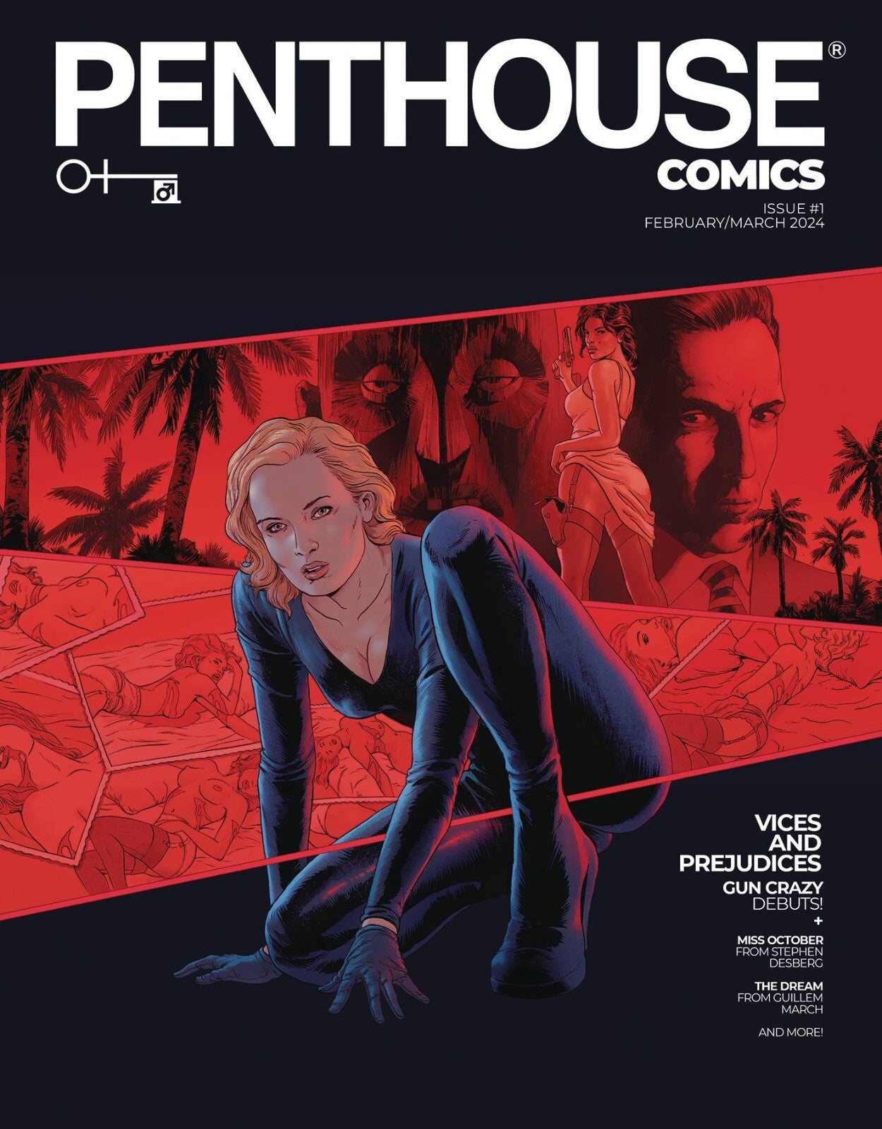 Penthouse Comics #1 A B C D E F G H J L Variant Set or 1:10 25 1000 Options NM