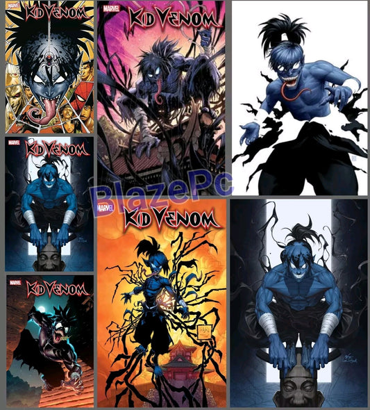 Kid Venom #1 Cover A B C D E Foil Variant Set or 1:25 1:100 Options 2024 NM