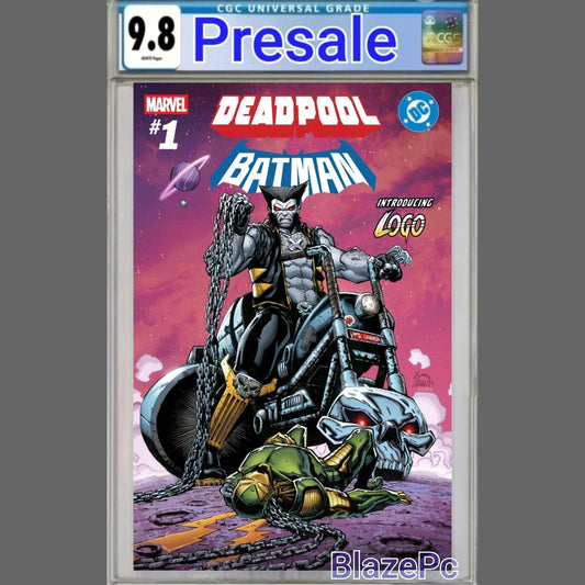 Deadpool Batman #1 CGC 9.8 2nd Print Ryan Stegman Logo Variant 2025 PRESALE