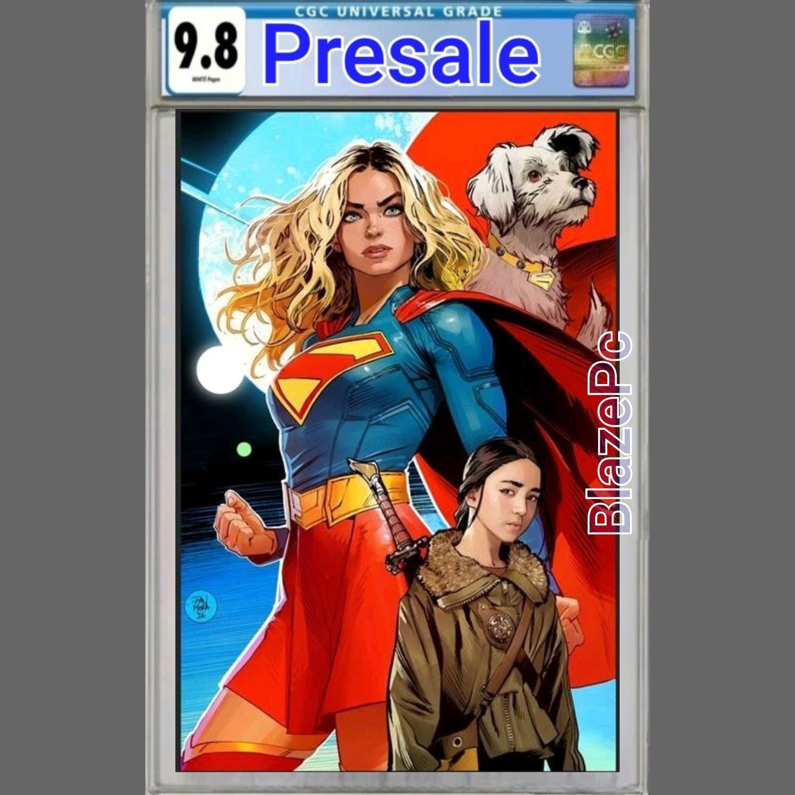 Batman Superman Worlds Finest #52 CGC 9.8 Cover D Dan Mora Supergirl PRESALE