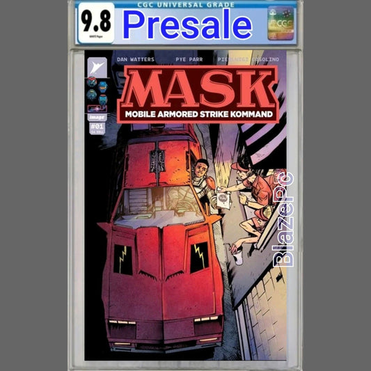 Mask #1 CGC 9.8 1:500 Daniel Warren Johnson Variant Image Energon 2026 PRESALE