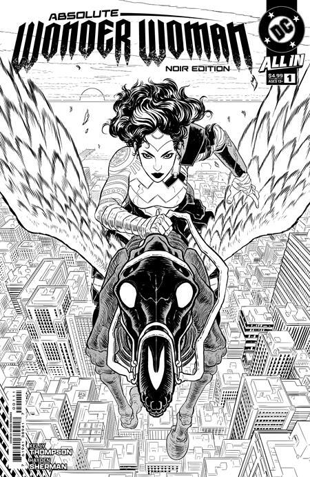 Absolute Wonder Woman Noir Edition #1 Cover A B C Foil Variant Set Options DC NM