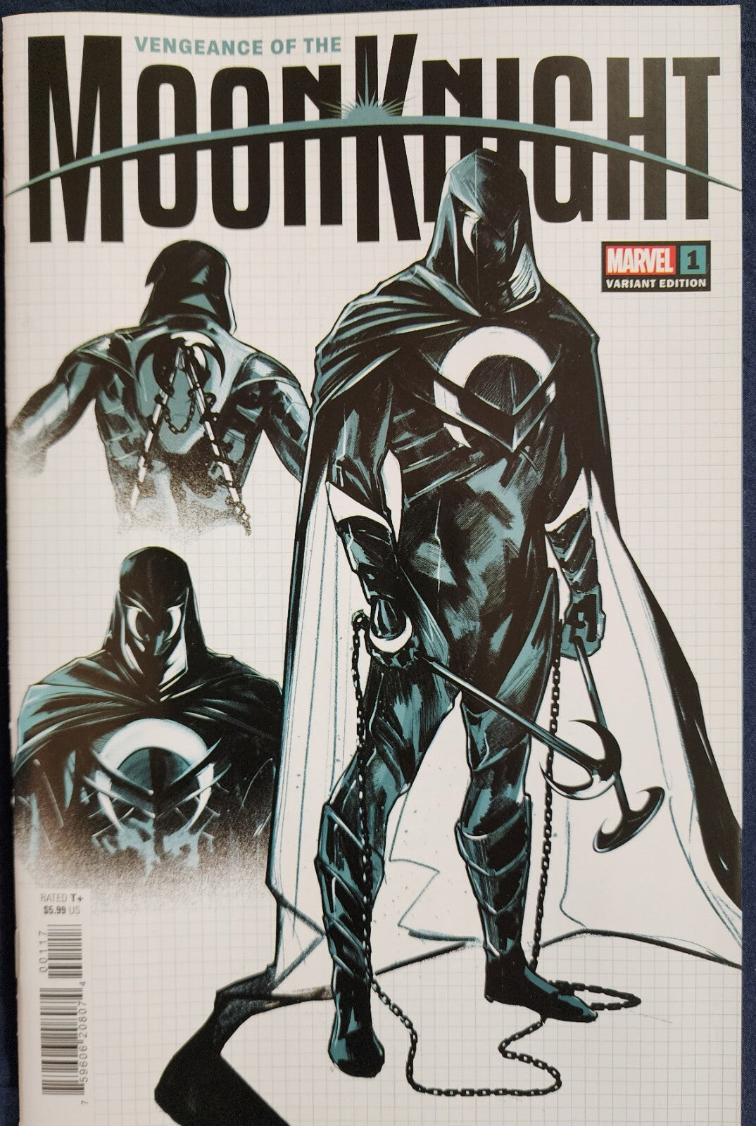 Vengeance of Moon Knight #1 A B C D E Variant Set or 1:10 1:25 1:50 1:100 NM