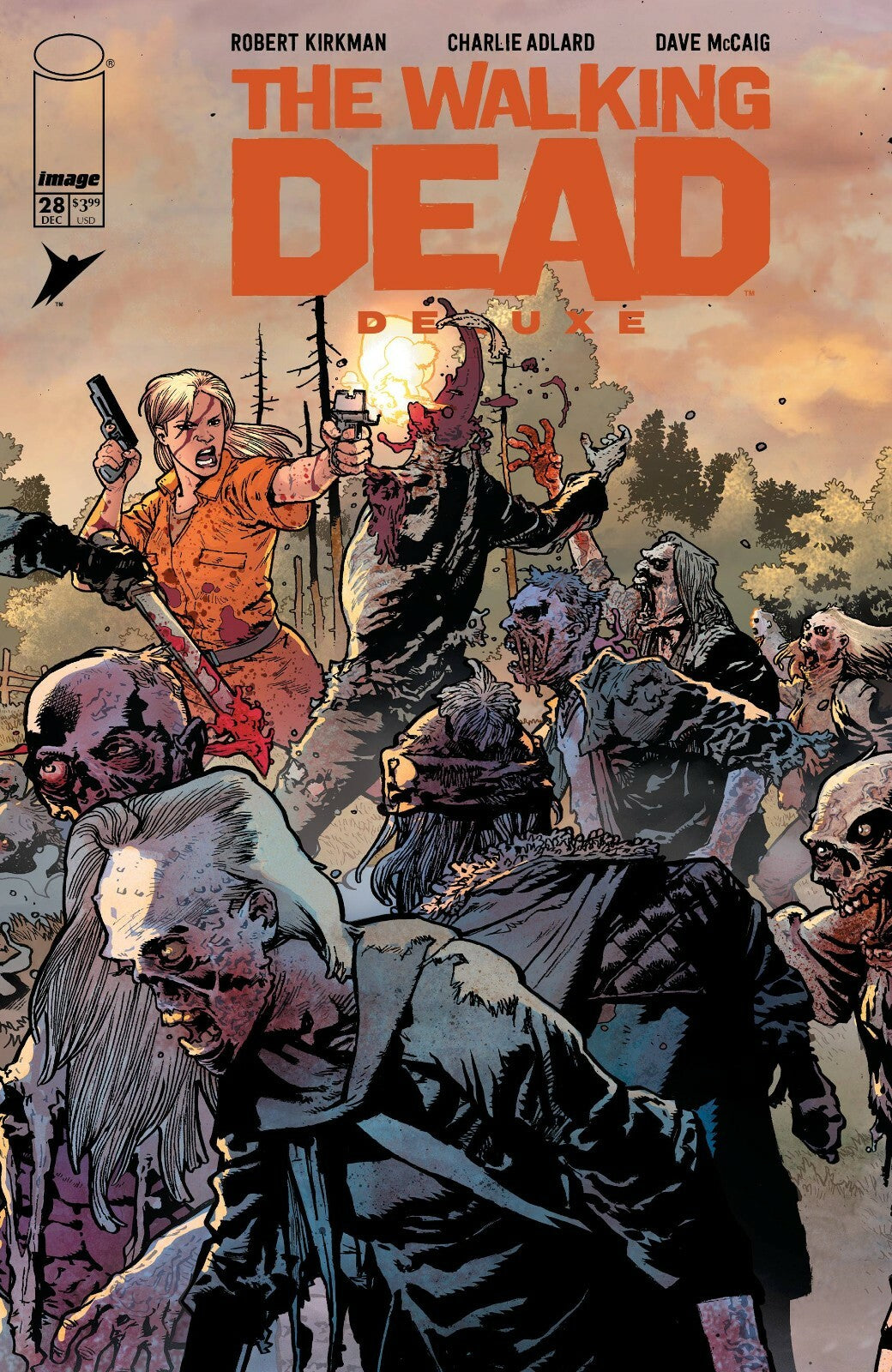 Walking Dead Deluxe #28 Cover A B C D Variant Set Options NM