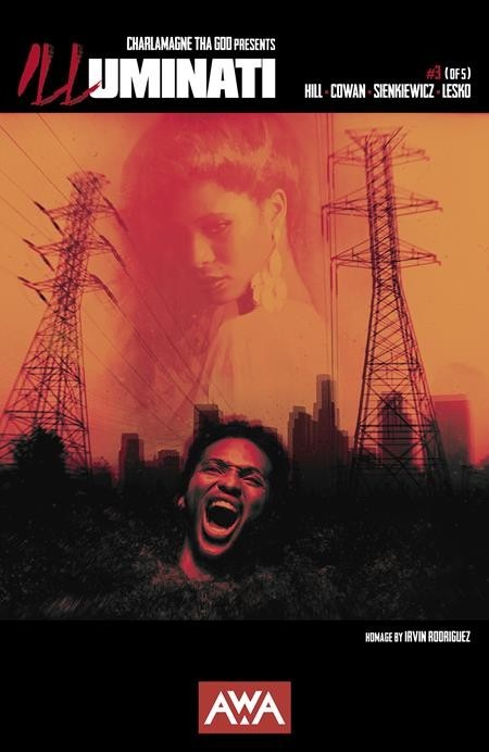 Illuminati #3 Charlamagne tha God Sienkiewicz AWA Studios 2025 Presale 9/3