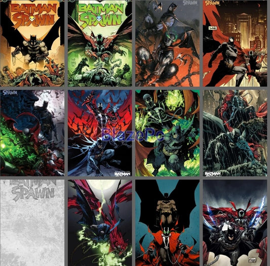 Batman Spawn #1 12 Book Cover Variant Set Options U Pick DC Comics 2022 NM