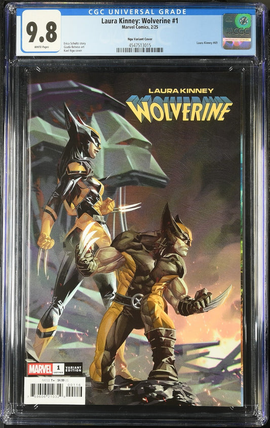 Laura Kinney Wolverine #1 CGC 9.8 1:25 Kael Ngu Variant Marvel Comics 2024