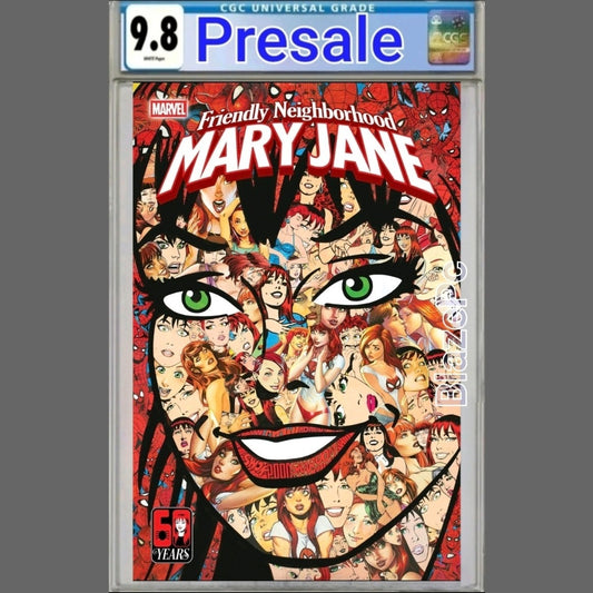 Friendly Neighborhood Mary Jane #1 CGC 9.8 Mr Garcin Cover D Variant PRESALE