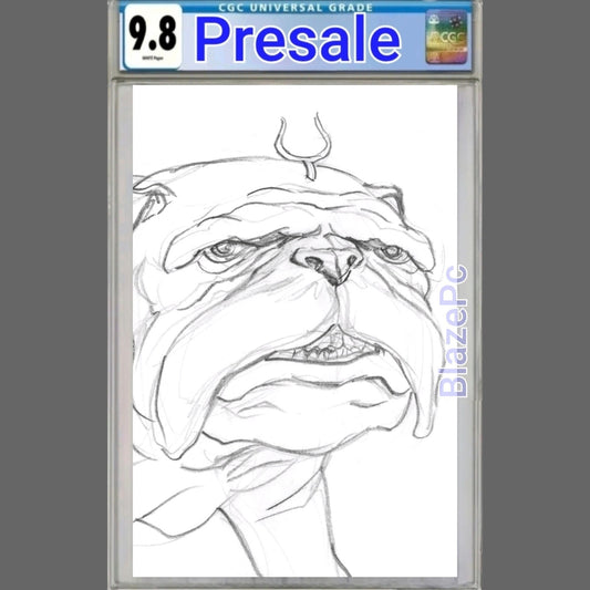 Jeff The Landshark Superstar #3 CGC 9.8 1:50 Ross VIRGIN Sketch Variant PRESALE