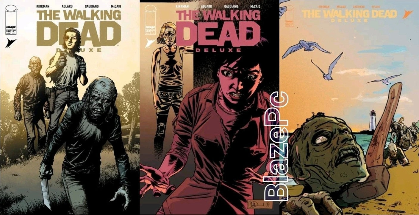 Walking Dead Deluxe #140 Cover A B C Variant Set Options 2026 Presale 7/1