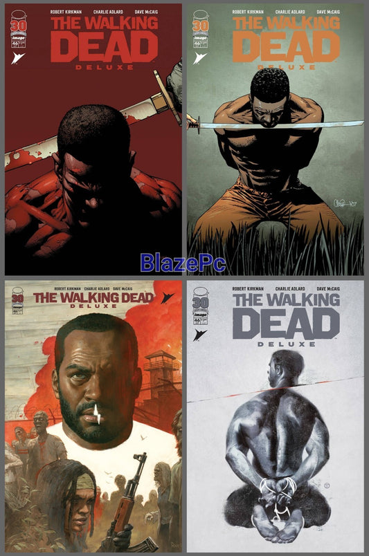 Walking Dead Deluxe #46 Cover A B C D Variant Set Options Image 2022 NM