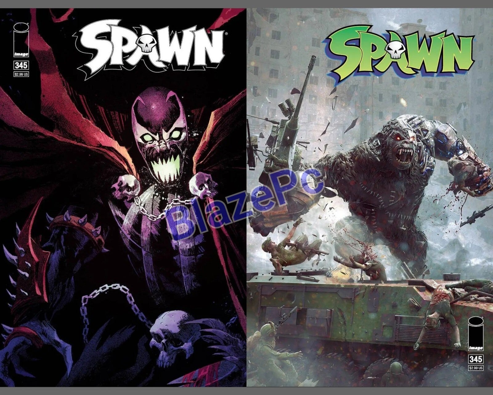 Spawn #345 Cover A B Variant Set Options Image Comics 2023 NM