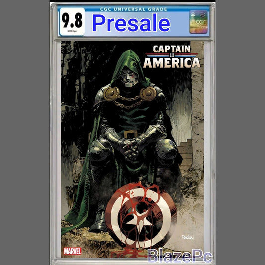 Captain America #14 CGC 9.8 Dan Panosian Doom Variant Marvel 2024 Presale