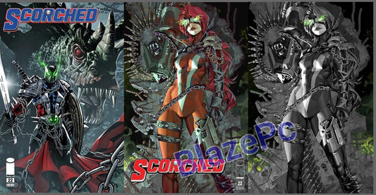 The Scorched #22 Cover A B C Variant Set Options Spawn Image 2023 NM