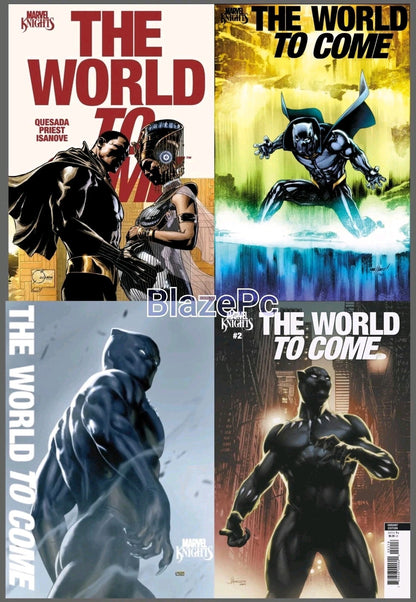 Marvel Knights The World To Come #2 Cover A B C Variant Set or 1:25 Options NM
