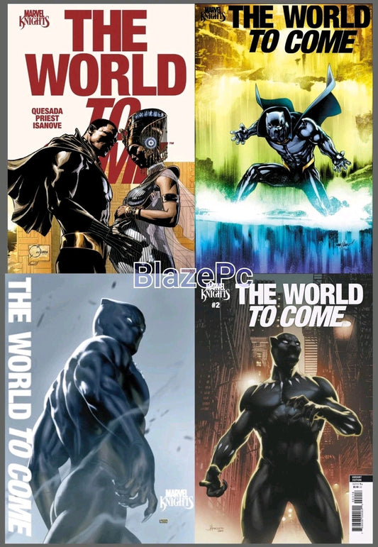 Marvel Knights The World To Come #2 Cover A B C Variant Set or 1:25 Options NM