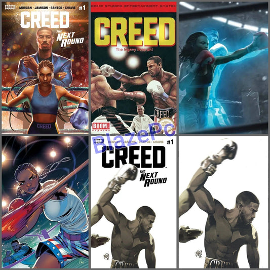 Creed Next Round #1 Cover A B G Variant Set or 1:10 1:25 1:50 Options Boom! NM