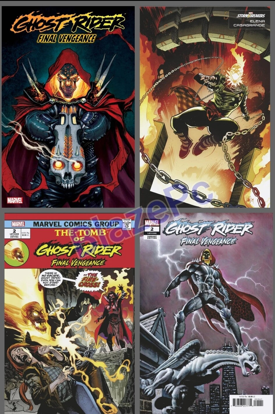 Ghost Rider Final Vengeance #2 Cover A B C D Variant Set or 1:25 Options 2024 NM
