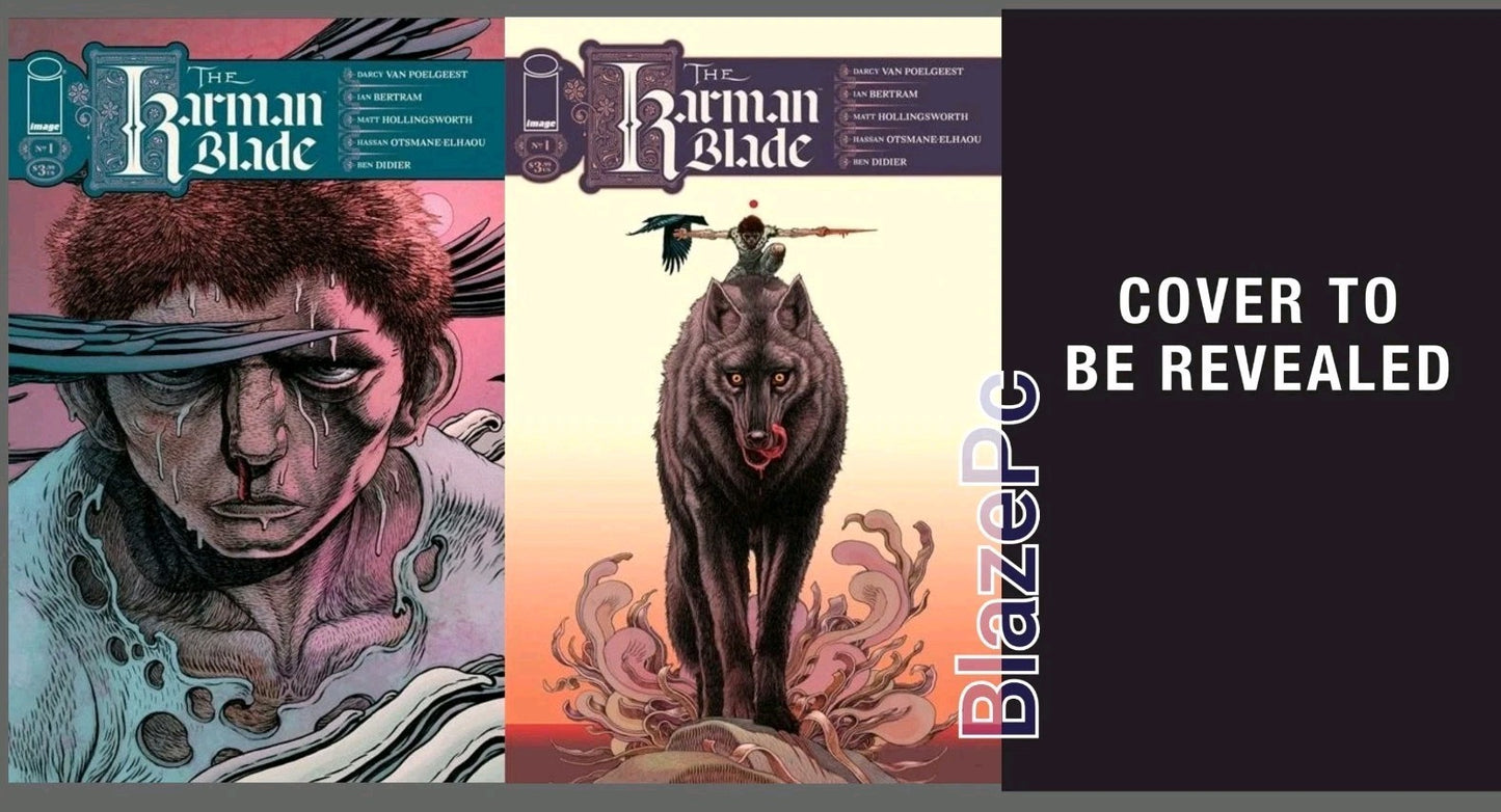 Karman Blade #1 Cover A B E Variant Set Options Image Comics Presale 9/9