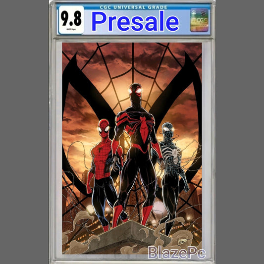 Ultimate Spider-Man Incursion #1 CGC 9.8 1:100 Andrews VIRGIN Variant PRESALE