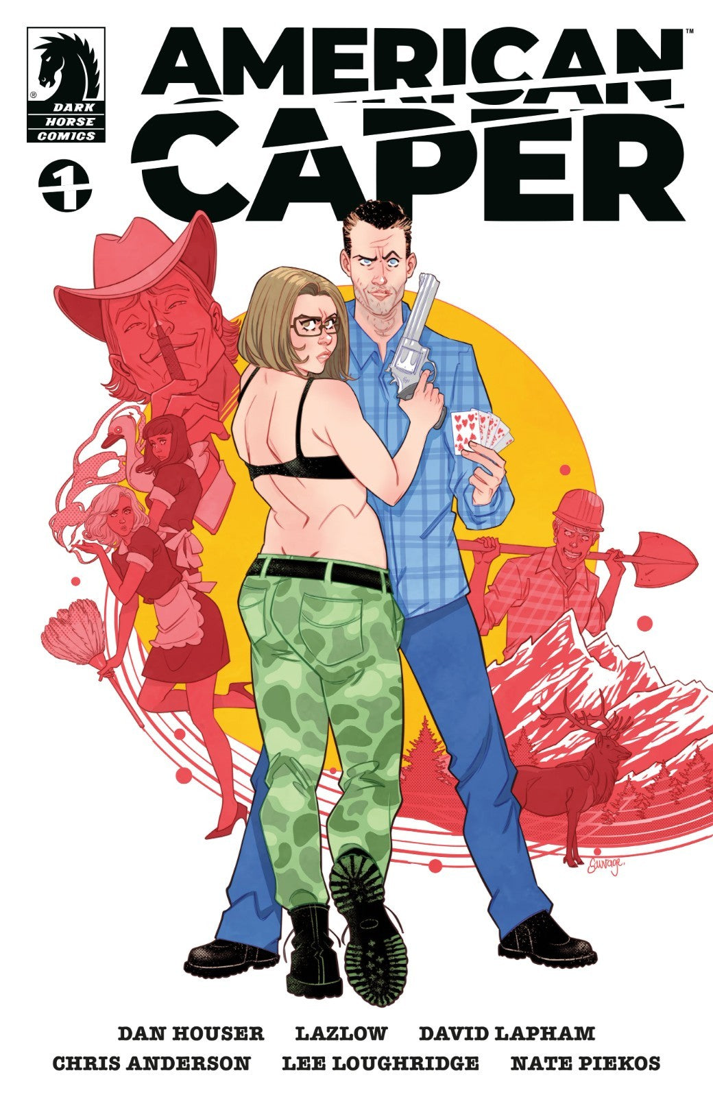 American Caper #1 Cover A B C D E Variant Set Options Dark Horse Presale 11/12