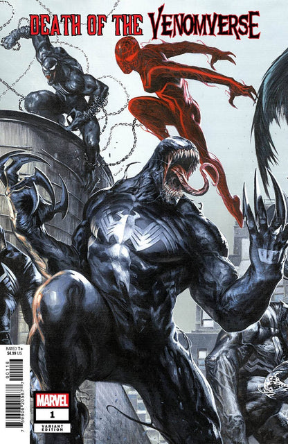 Death of the Venomverse #1 Cover A B C D E Variant Set or 1:10 Options 2023 NM