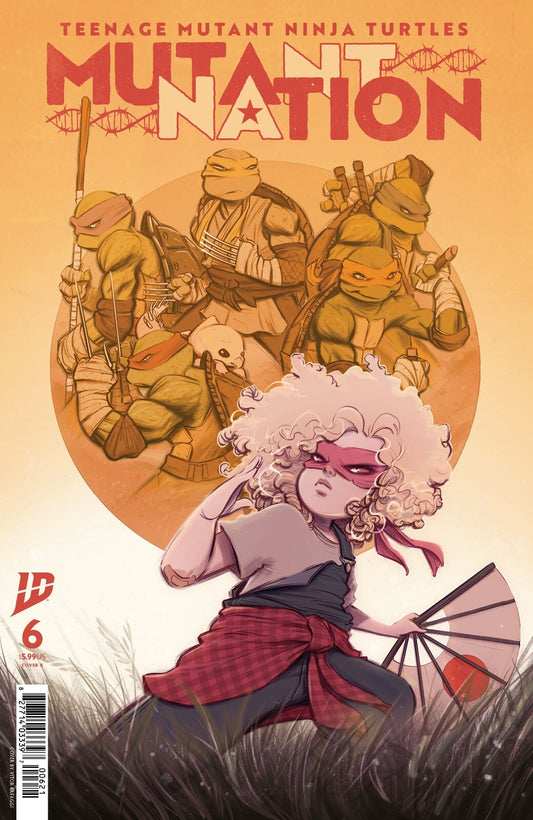 Teenage Mutant Ninja Turtles: Mutant Nation #6 Vitor Cafaggi Cover B Variant IDW